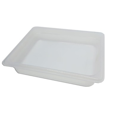 Dbmark - Bac GN 1/2 Polypropylene - 26,5 x 32,5 x 6,5 cm - Translucide - 22PP190