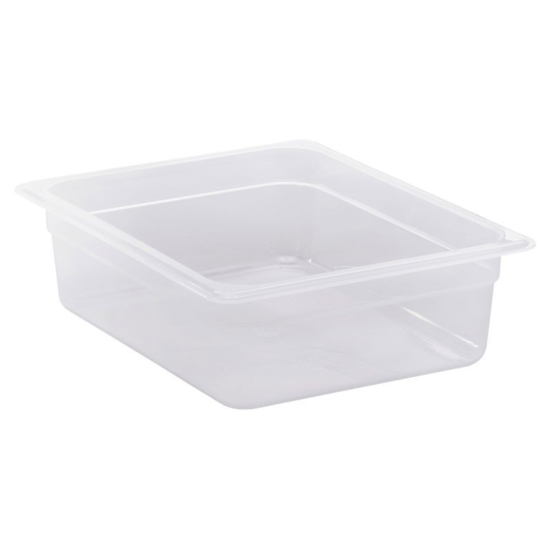Dbmark - Bac GN 1/2  - 26,5 x 32,5 x 10 cm - Translucide - 24PP190