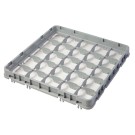 Dbmark - Extension mi-profondeur - 25 compartiments - 49,9 x 49,9 x 5,1 cm - Gris Clair - 