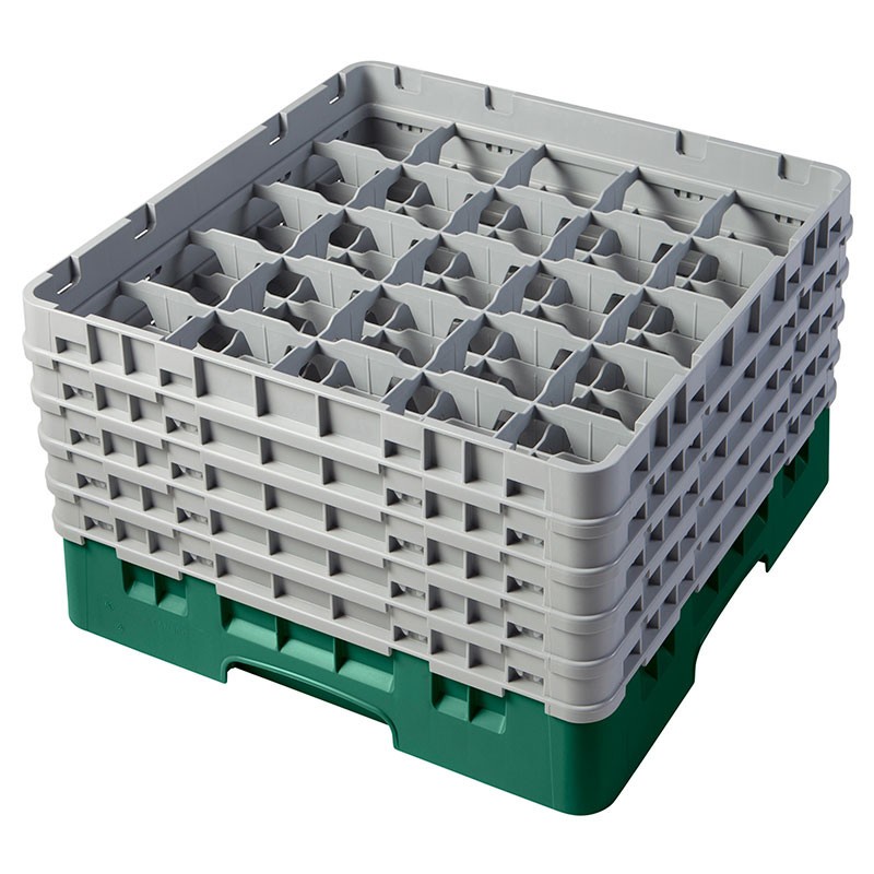 Dbmark - Casiers de lavage - 25 compartiments verres et verres à pied - Haut max 27,9 cm - 50 x 50 x 30,8 cm - 25S1058119
