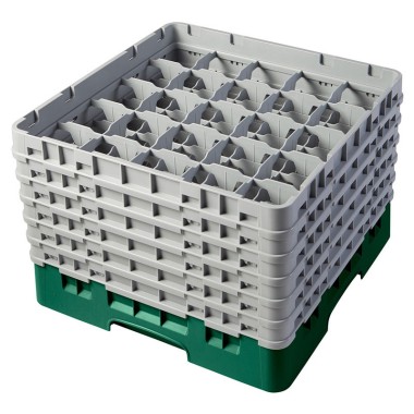 Dbmark - Casiers de lavage - 25 compartiments verres et verres à pied - Haut max 29,8 cm - 50 x 50 x 34,9 cm - 25S1114119