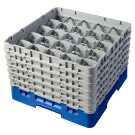 Dbmark - Casiers de lavage - 25 compartiments verres et verres à pied - Haut max 32 cm - 50 x 50 x 34,9 cm - Bleu - 25S1214168
