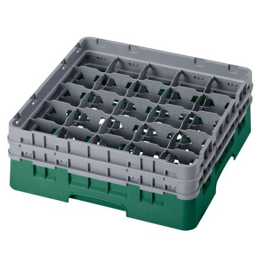 Dbmark - Casiers de lavage - 25 compartiments verres et verres à pied - Haut max 13,3 cm - 50 x 50 x 18,4 cm - 25S434119