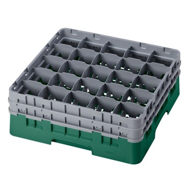 Dbmark - Casiers de lavage - 25 compartiments verres et verres à pied - Haut max 15,5 cm - 50 x 50 x 18,4 cm - 25S534119