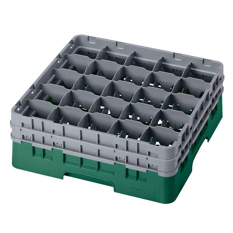 Dbmark - Casiers de lavage - 25 compartiments verres et verres à pied - Haut max 15,5 cm - 50 x 50 x 18,4 cm - 25S534119