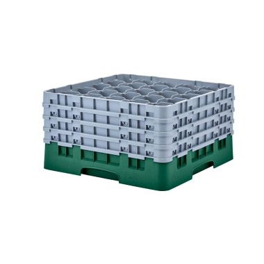 Dbmark - Casiers de lavage - 25 compartiments verres et verres à pied - Haut max 23,8 cm - 50 x 50 x 26,7 cm - 25S900119