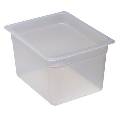 Dbmark - Bac GN 1/2  - 26,5 x 32,5 x 20 cm - Translucide - 28PP190