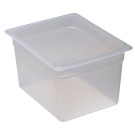 Dbmark - Bac GN 1/2  - 26,5 x 32,5 x 20 cm - Translucide - 28PP190