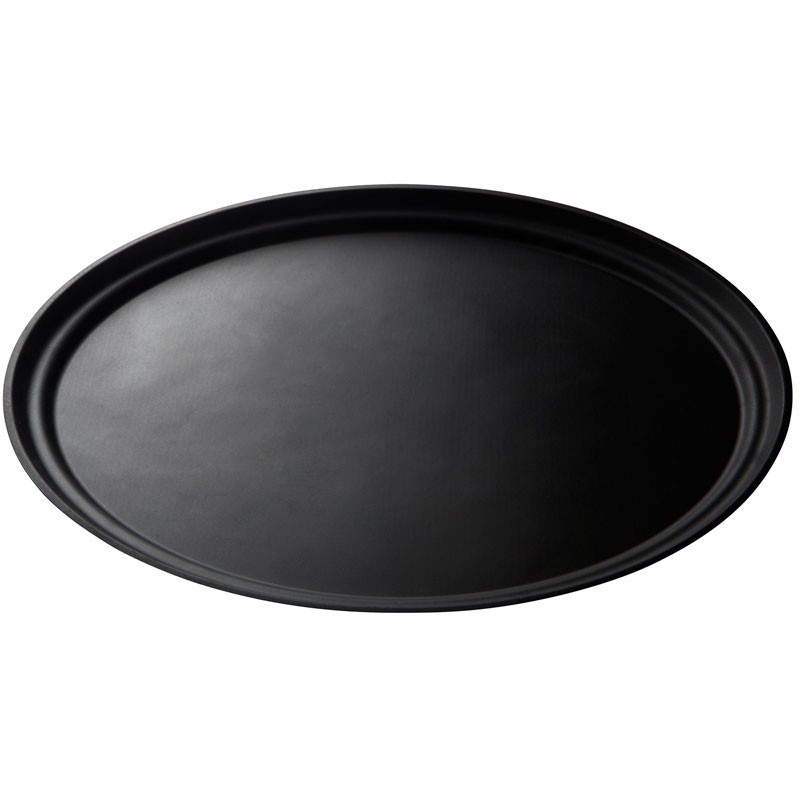 Dbmark - Plateau ovale Camtread rebord bas - Surface antidérapante - 73,5 x 60 cm - 2900CT110
