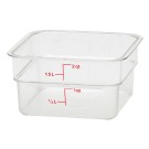 Dbmark - Boîte carrée Polycarb 1,9L - 18,5 x 18,5 x 10 cm - 2SFSCW135