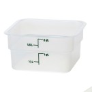 Dbmark - Boîte  à provisions carrée Camsquare 1,9L - 18,5x18,5x10 cm - Translucide - 2SFSPP190