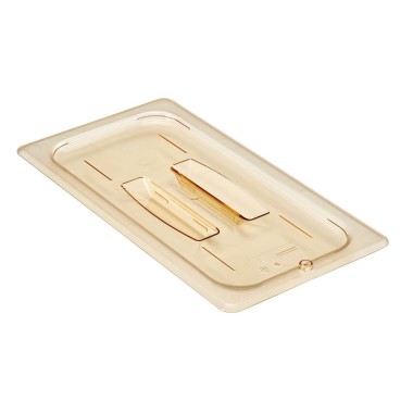 Dbmark - Couvercle avec poignée GN 1/3 - Haute température - 17,6 x 32,5 cm - Ambre - 30HPCH150