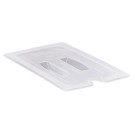 Dbmark - Couvercle à encoche et poignèe GN 1/3  - 17,6 x 32,5 cm - Translucide - 30PPCHN190