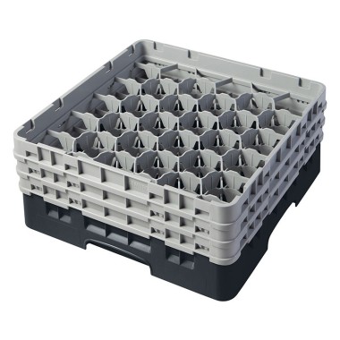 Dbmark - Casiers de lavage - 30 compartiments verres et verres à pied - Haut max 17,4 cm - 50 x 50 x 22,5 cm - 30S638110