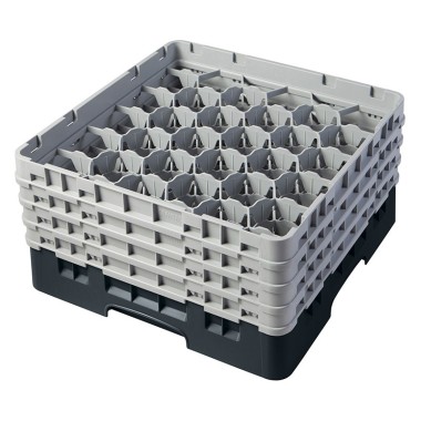 Dbmark - Casiers de lavage - 30 compartiments verres et verres à pied - Haut max 21,5 cm - 50 x 50 x 26,7 cm - 30S800110