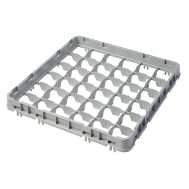 Dbmark - Extension mi-profondeur - 36 compartiments - 49,9 x 49,9 x 5,1 cm - Gris Clair - 