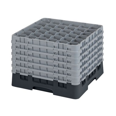 Dbmark - Casiers de lavage - 36 compartiments verres et verres à pied - Haut max 32 cm - 50 x 50 x 34,9 cm - 36S1214110