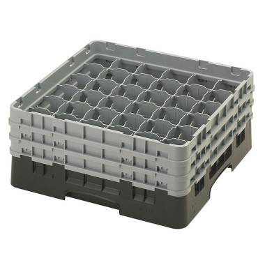 Dbmark - Casiers de lavage - 36 compartiments verres et verres à pied - Haut max 17,4 cm - 50 x 50 x 22,5 cm - 36S638110