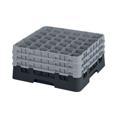 Dbmark - Casiers de lavage - 36 compartiments verres et verres à pied - Haut max 19,6 cm - 50 x 50 x 22,5 cm - 36S738110
