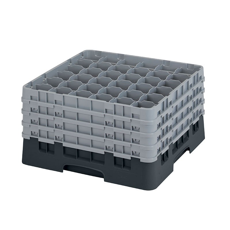 Dbmark - Casiers de lavage - 36 compartiments verres et verres à pied - Haut max 23,8 cm - 50 x 50 x 26,7 cm - 36S900110