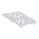Dbmark - Égouttoir GN 1/4 - 16,2 x 26,5 cm - Translucide - 40PPD190