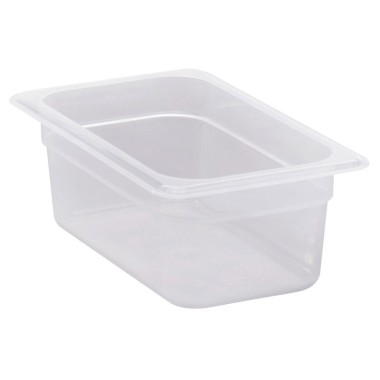 Dbmark - Bac GN 1/4 PP  - 16,2 x 26,5 x 10 cm - Translucide - 44PP190