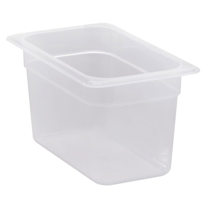 Dbmark - Bac GN 1/4 PP - 16,2 x 26,5 x 15 cm - Translucide - 46PP190