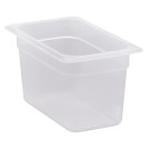 Dbmark - Bac GN 1/4 PP - 16,2 x 26,5 x 15 cm - Translucide - 46PP190