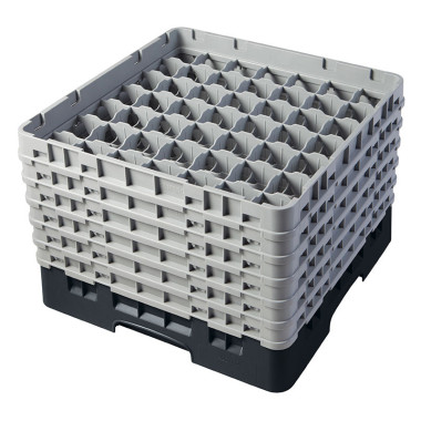 Dbmark - Casiers de lavage - 49 compartiments verres et verres à pied - Haut max 29,8 cm - 50 x 50 x 34,9 cm - 49S1114110
