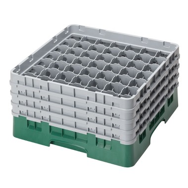 Dbmark - Casiers de lavage - 49 compartiments verres et verres à pied - Haut max 21,5 cm - 50 x 50 x 26,7 cm - 49S800119