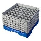 Dbmark - Casiers de lavage - 49 compartiments verres et verres à pied - Haut max 25,7 cm - 50 x 50 x 30,8 cm - Bleu - 49S958168