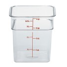 Dbmark - Boîte carrée Polycarb 3,8L  - 18,5 x 18,5 x 18,7 cm - 4SFSCW135