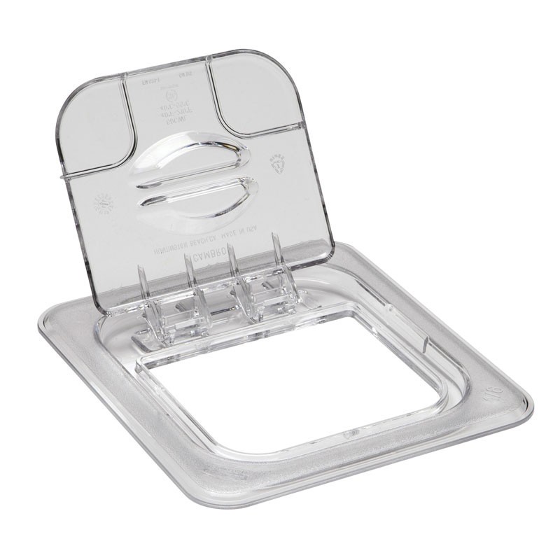 Dbmark - Couvercle Basculant FlipLid  GN 1/6 - 16,2 x 17,6 cm - Transparent - 60CWL135