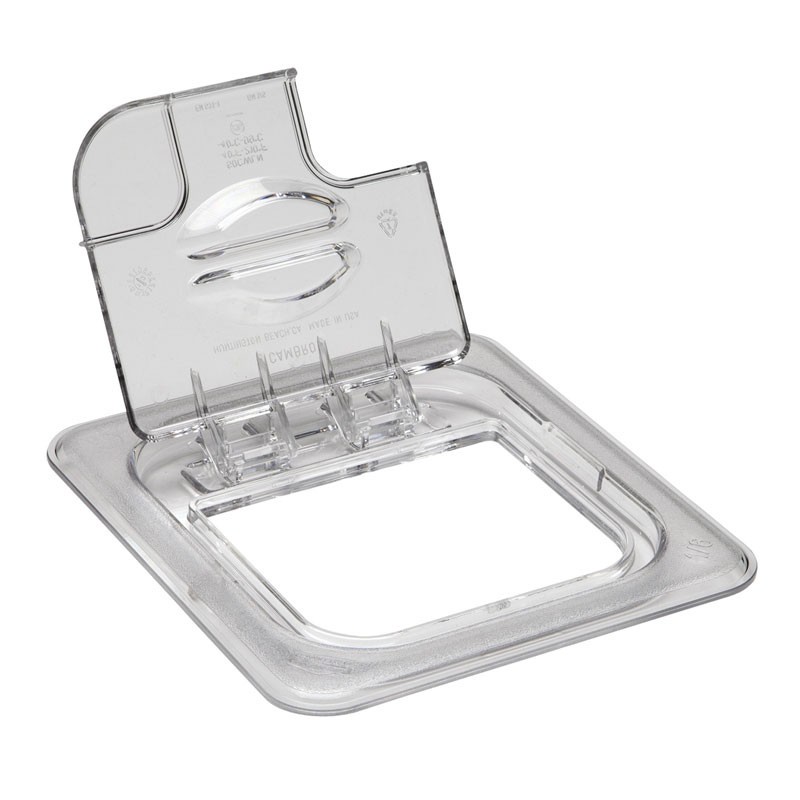 Dbmark - Couvercle FlipLid à encoche GN 1/6 - 16,2 x 17,6 x 2,2 cm - Transparent - 60CWLN135