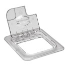 Dbmark - Couvercle FlipLid à encoche GN 1/6 - 16,2 x 17,6 x 2,2 cm - Transparent - 60CWLN135