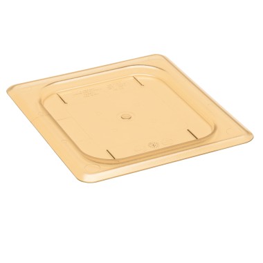 Dbmark - Couvercle plat GN 1/6 - Haute température - 16,2 x 17,6 cm - Ambre - 60HPC150