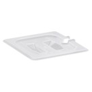 Dbmark - Couvercle à encoche et poignèe GN 1/6  - 16,2 x 17,6 cm - Translucide - 60PPCHN190