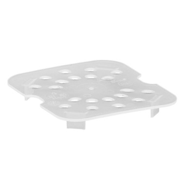 Dbmark - Égouttoir GN 1/6 - 16,2 x 17,6 cm - Translucide - 60PPD190