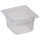 Dbmark - Bac GN 1/6 100mm  - 16,2 x 17,6 x 10 cm - Translucide - 64PP190