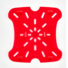 Dbmark - BOITE CARREE FP 6/8 ROUGE - 6SFSFPDPP266