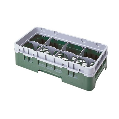 Dbmark - Demi-casiers - 8 compartiments verres et verres à pied - Haut max 9,2 cm - 50 x 25 x 14,3 cm - 8HS318119