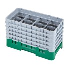 Dbmark - Demi-casiers - 8 compartiments verres et verres à pied - Haut max 25,7 cm - 50 x 25 x 30,8 cm - 8HS958119