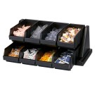 Dbmark - Support avec 8 casiers - 64,8 x 48,8 x 24,1 cm - Noir - 8RS8110