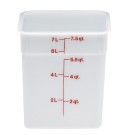 Dbmark - Boîte  à provisions carrée Camsquare - 21,5x21,5x21 cm - Blanc - 8SFSP148