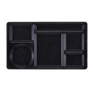 Dbmark - Plateau 6 compartiments Polycarb - 22,2 x 38 cm - 915CW110
