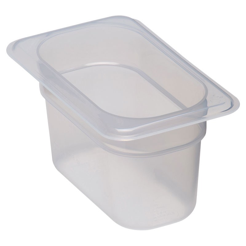 Dbmark - Bac GN 1/9  - 10,8 x 17,6 x 10 cm - Translucide - 94PP190