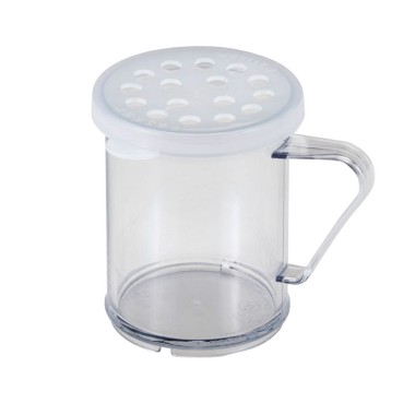 Dbmark - Saupoudreuse avec couvercle à persil - 10,9 x 8 x 9,6 cm - Transparent - 96SKRP135