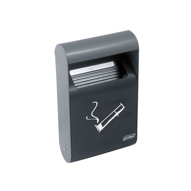 Dbmark - Cendrier mural 1,5L - 37,5 x 52,3 cm - Anthracite/Gris - AT-0202-DGRY
