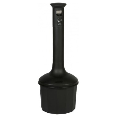 Dbmark - Cendrier sur pied - Plastique - 38,5 x 38,5 x 9,5 cm - Anthracite - AT-0990-DGRY