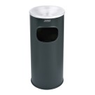 Dbmark - Borne cendrier ronde ECO 30L - 25 x 25 x 65 cm - AT-2030-BLA